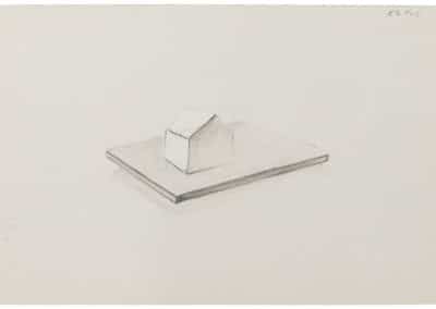 Contemporary art drawing made by Rudi Bogaerts